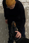 BORIS BIDJAN Saberi sweater aW22 KN7.1 VAR1 black